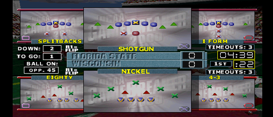 NCAA Gamebreaker 2000 Screenthot 2